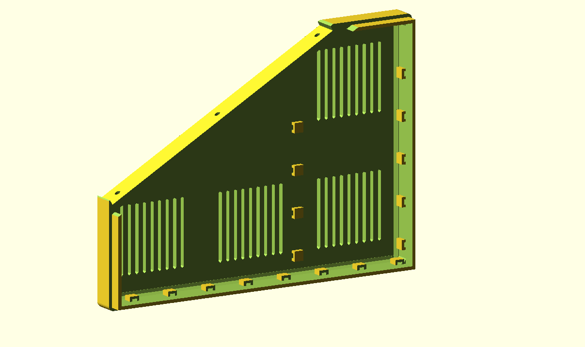 LEFT PART CNC FLYCDY CONTROLBOX BY JANTEC.NL
