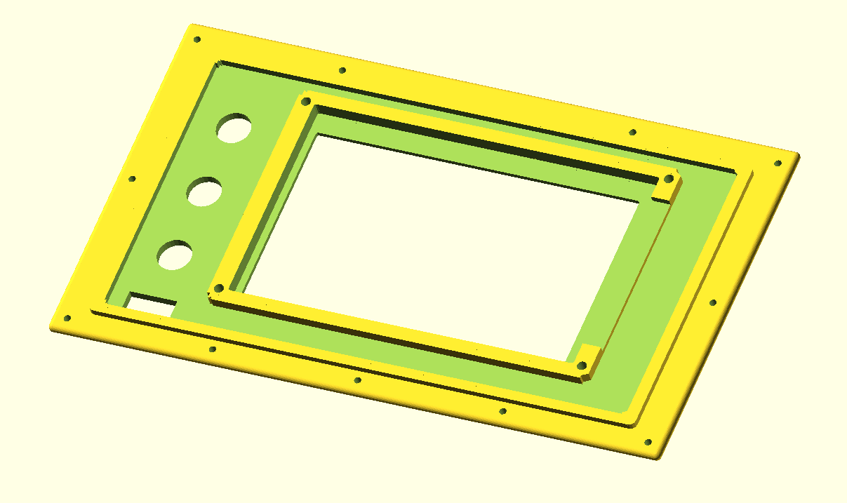 REAR TOP PANEL PART CNC FLYCDY CONTROLBOX BY JANTEC.NL